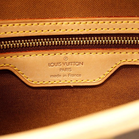 LOUIS VUITTON Authentic Brown Monogram Shoulder Bag - Picture 5 of 12